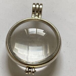 Thick Glass pendant holder